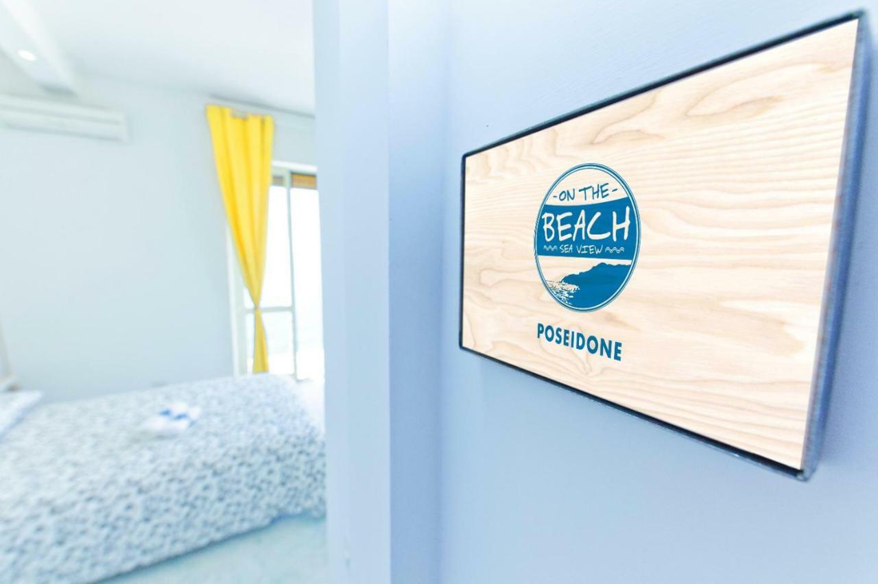 On The Beach Sea-View&Kitchen In Room Salerno Dış mekan fotoğraf